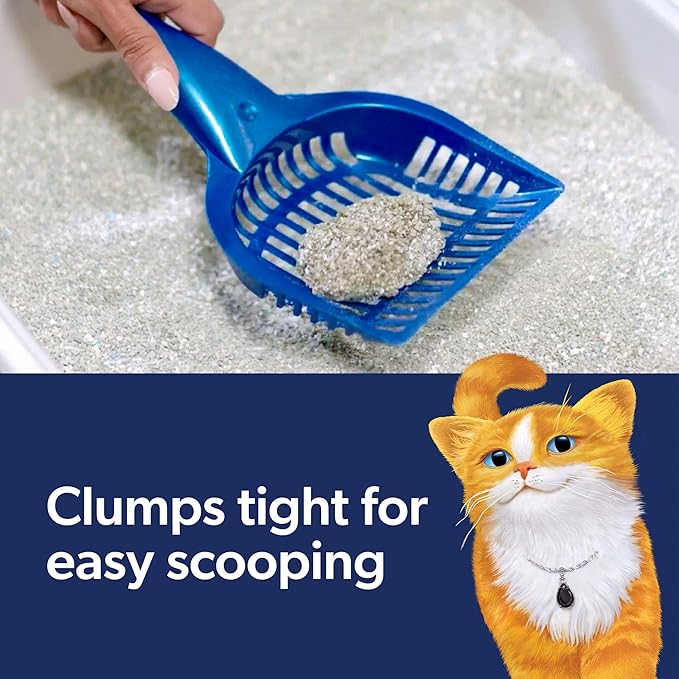 Fresh Step Heavy Duty Odor Block Advanced Multi Cat Clumping Litter with Febreze, 17.5 lb (Package May Vary)