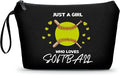 ARIOSEY Softball Gifts for Girls, Cosmetic Makeup Bag