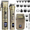 Ufree Hair Clippers for Men, Beard Trimmer, Foil Shaver 3-in-1 Grooming Kit