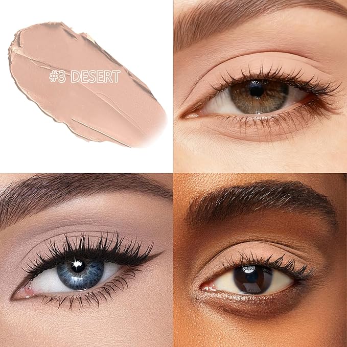 Eyeshadow Stick,Shimmer and Matte Cream Eye Shadow Brightener Sticks