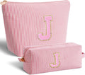 Btffitting Gifts for Teen Girls Women - Birthday Gifts for 10 11 12 13 14 15 16 17 18 Years Old Girl,Makeup Bag Cosmetic Bag,Teacher Gift Trendy Stuff Toiletry Bag - Peach,J