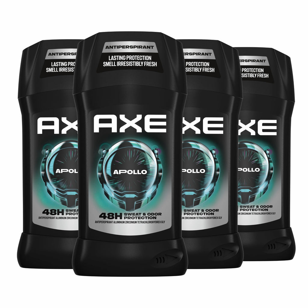 AXE Apollo Antiperspirant Stick Sage & Cedarwood 48 Hr Anti 4 Pack 2.7 oz