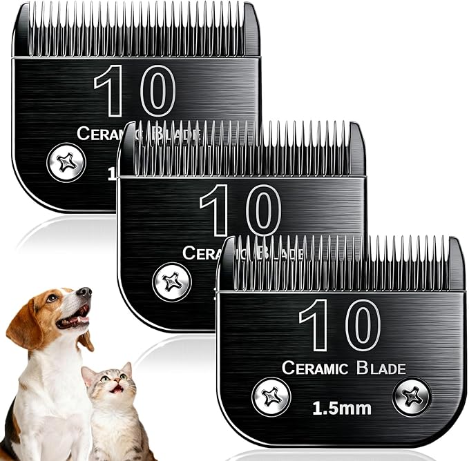 Dog Grooming Clipper Blades Replacement Compatible with Andis Dog Clippers