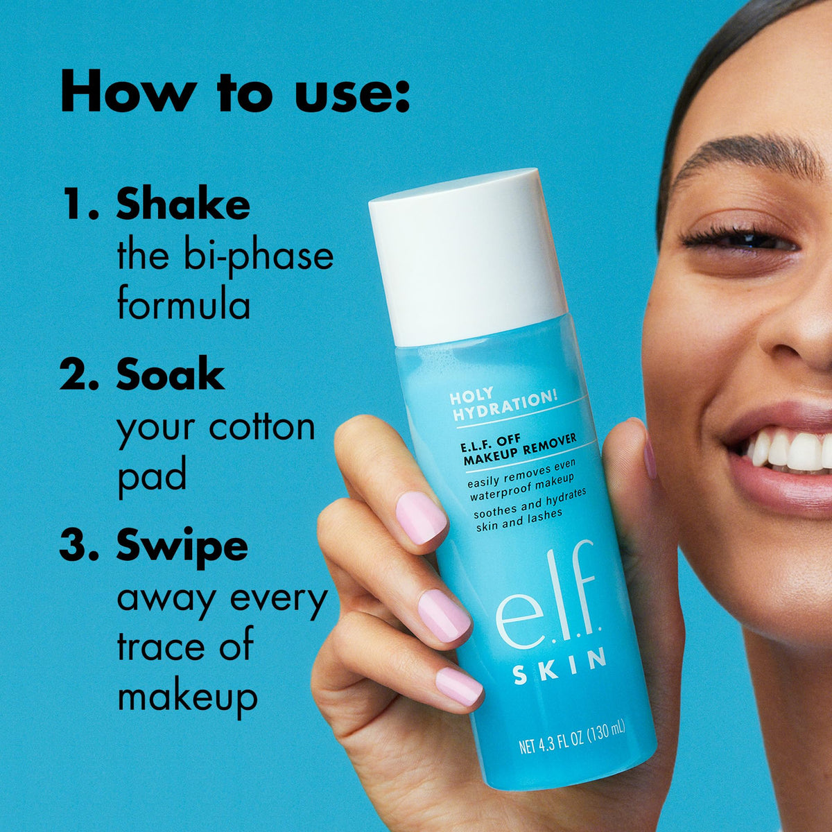 e.l.f. el.f. SKIN Holy Hydration Off Makeup Remover