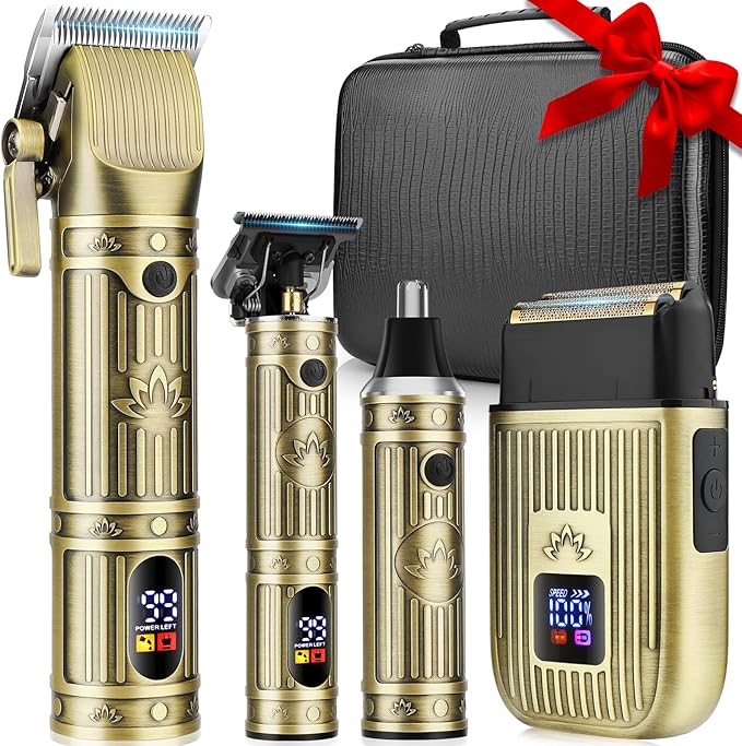 Zesuti Hair Clippers for Men,Beard Trimmer,Men's Foil Shavers Trimmer Set