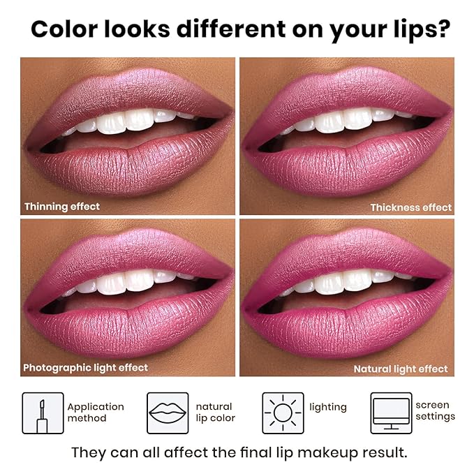 ilembane Rose Bronze Metallic Liquid Lipstick Long Lasting - Better Me