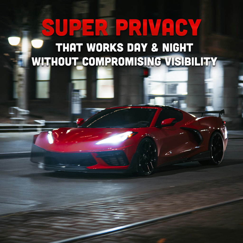 United 2PLY Nano Ceramic Pro Window Tint Film – 50% VLT Automotive & Home Window Film with IR-95 High Heat Rejection, UV/IR Blocking, Outstanding Clarity, Color-Stable Adhesive Roll 24 Inch x 100 Feet