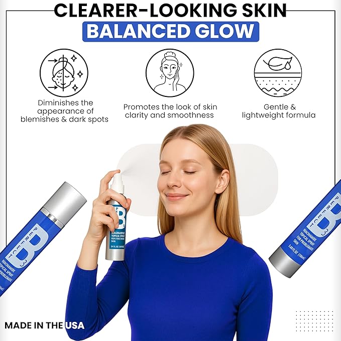 Perfect B3 Niacinamide Spray for Face, Vitamin B3 Face Mist 3.6oz