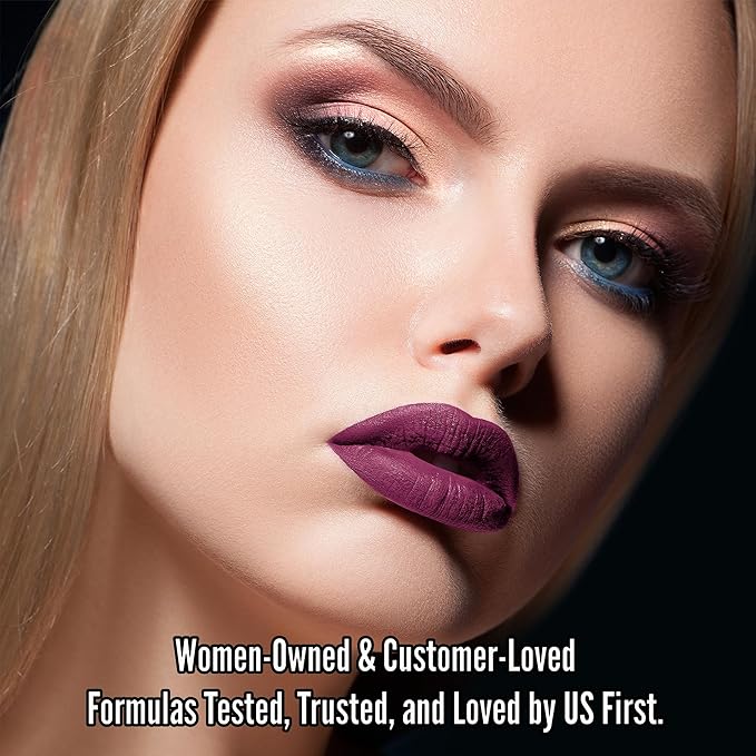 Mynena Hydrating Plum Matte Liquid Lipstick Long Lasting Lip Stain - Viola