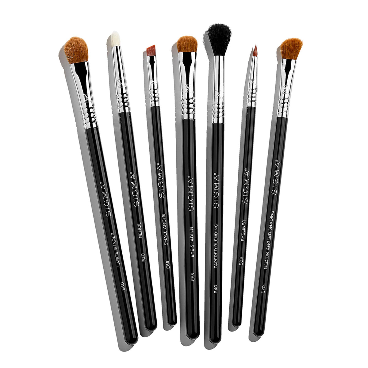 Sigma Beauty Classic Face Brush Set - Makeup Brushes 5-Piece Full Face Kit