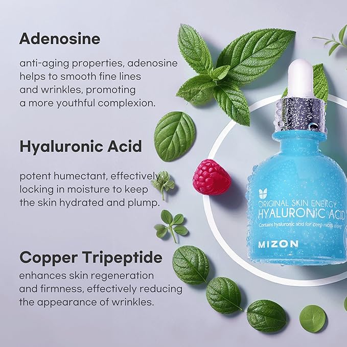 MIZON Hyaluronic Acid 100 Serum, 1.01 fl. oz