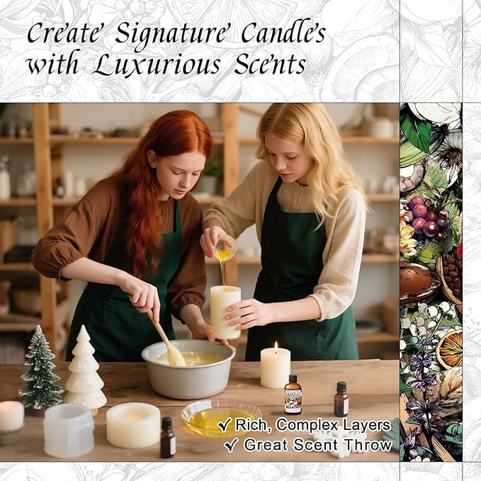 HIQILI Walk My Path Fragrance Oil for Diffuser, Candle & Soap Making