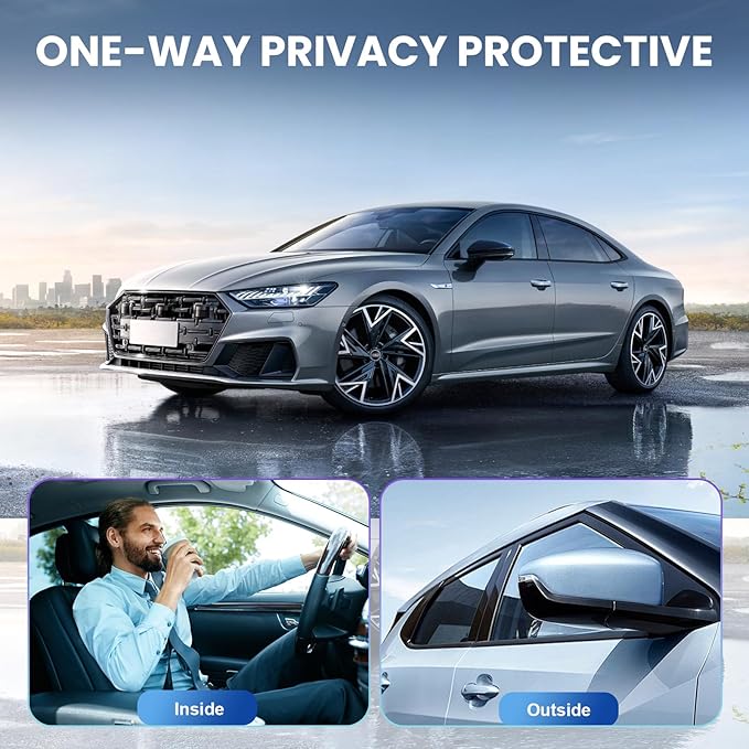 LuxeShade Ceramic Car Window Tint Film, 5% 36IN x 100FT Window Roll for Privacy Sun & Glare Protection UV Heat Blocking, 2 Ply Automotive Window Tint for Car, Home