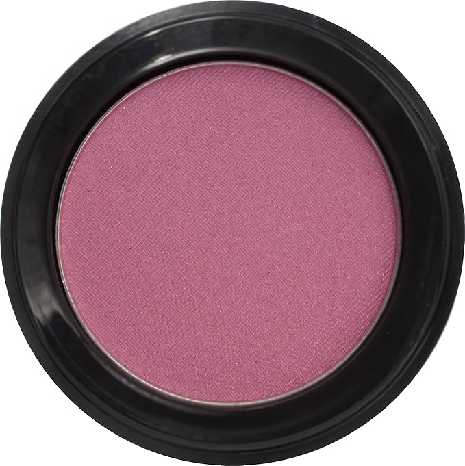 Pure Ziva Violet Pink Rose Matte Pressed Powder Single Vegan Eyeshadow; Talc, Paraben & Cruelty Free