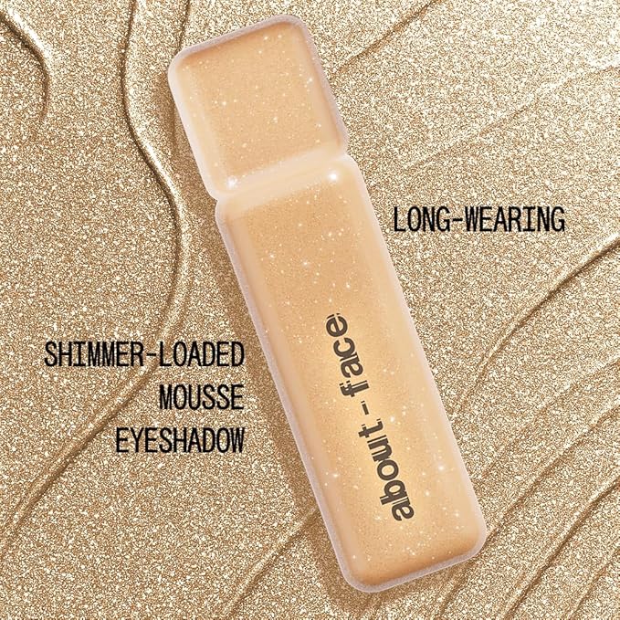 aboutface Fractal Glitter Eye Paint | Gold | 0.13oz