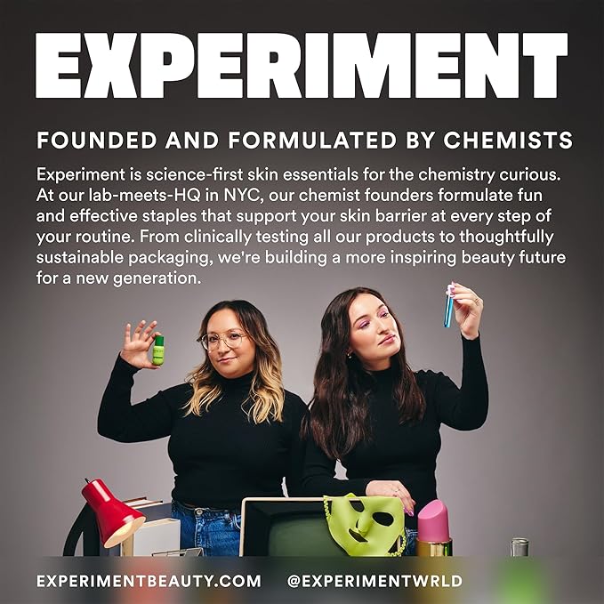Experiment Softwear Smoothing Lip Treatment Balm - 24hr Hydration with Squalane, Glycerin, & Pomegranate Sterols - Intensive Moisture & Repair for Extra Dry, Flaky Lips - Vegan Lip Balm,.34 FL OZ