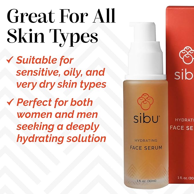 Sibu Sea Buckthorn & Hyaluronic Acid Hydrating Facial Serum (1oz)