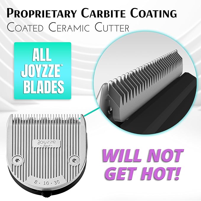 JOYZZE C-Series Clipper Blades for Hornet/Stinger Clippers - Professional Dog Grooming Blades for Tangle-Free,Ideal for Trimming and All Hair Types - Compatible with C Series Clippers (C-MAX 5F)