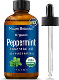 Organic Peppermint Essential Oil 30 ml - 100% Pure & Natural - Hexane Free