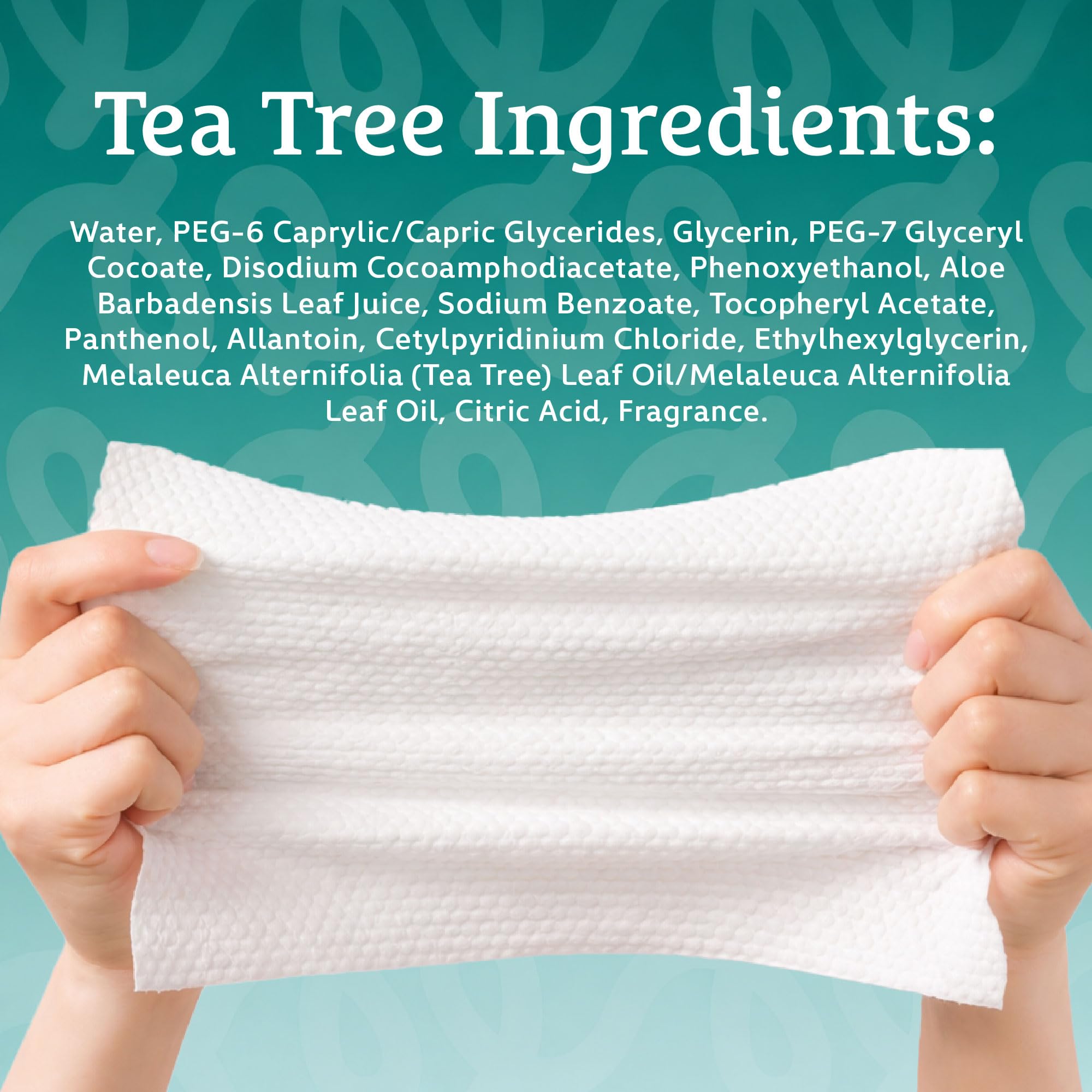 Body Prescription Makeup Cleansing Wipes - Gentle and Effective Face Wipes, 50 Count (Pack of 4), Tea-Tree