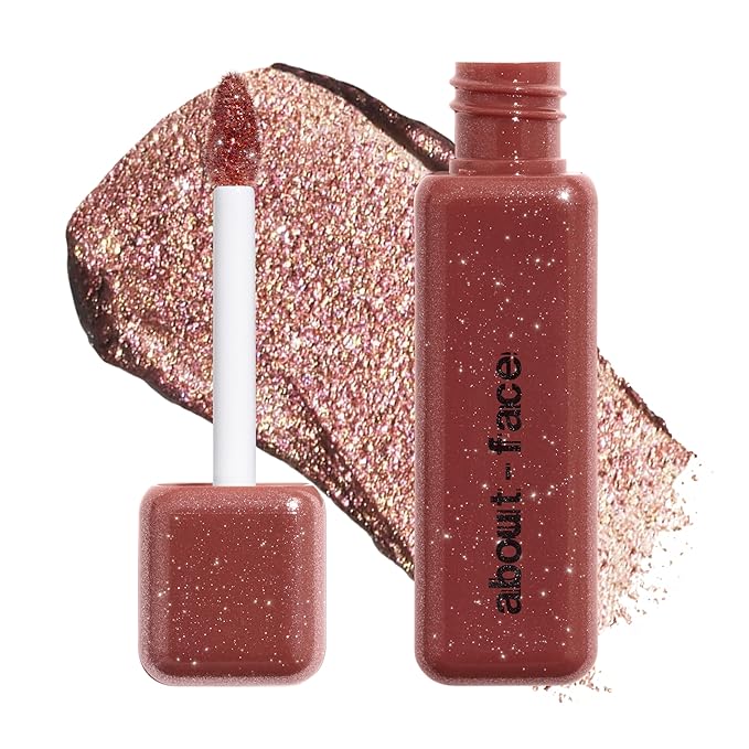 aboutface Fractal Glitter Eye Paint | Cinnamon | 0.13oz
