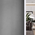 HIDBEA Static Cling Window Privacy Film, Frosted Gray, 17.5 x 78.7 Inch