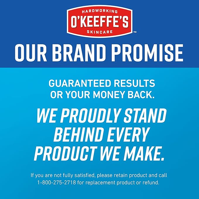 O'Keeffe's Healthy Feet Foot Cream, 3.2 oz Jar, 1-Pack For Extreme Dryness