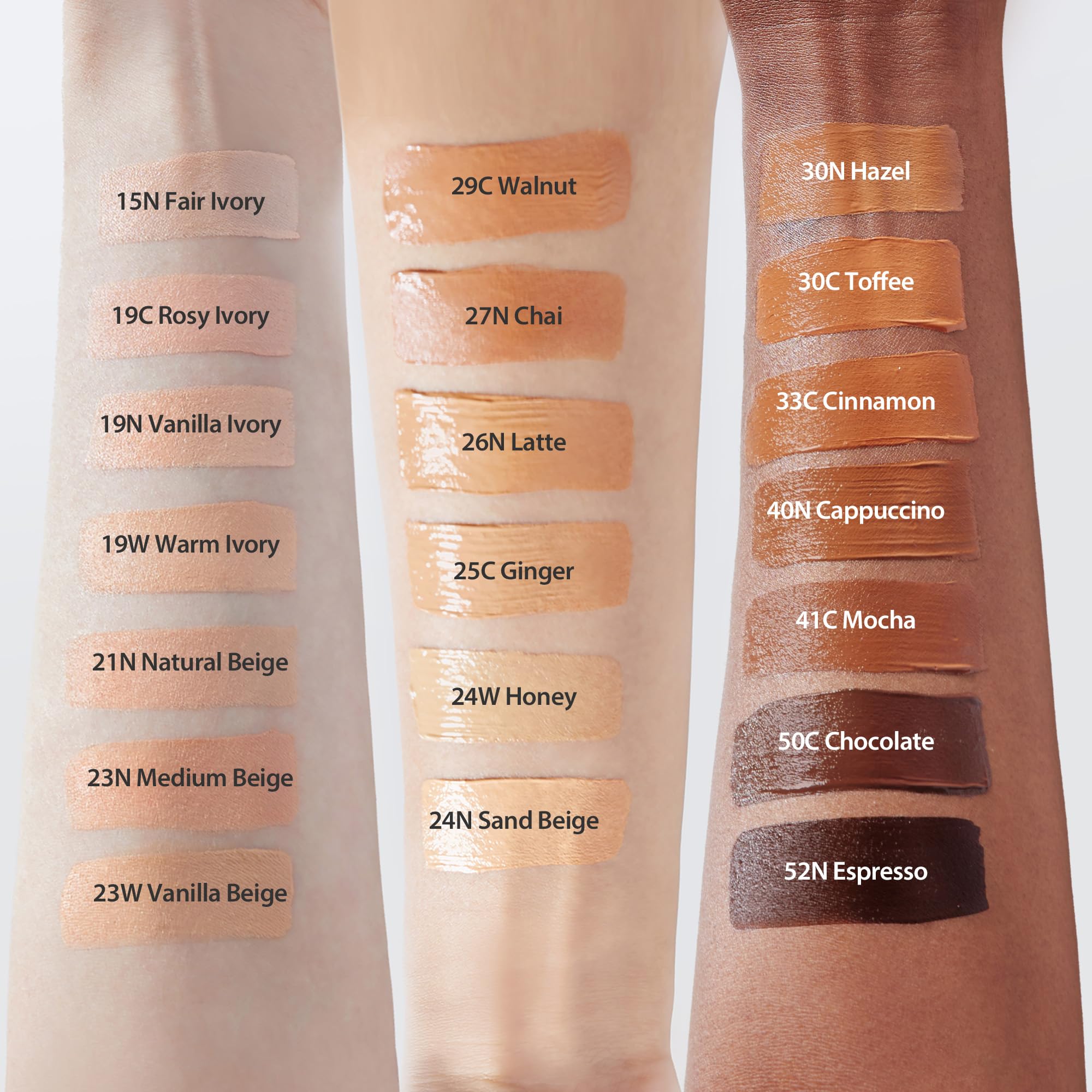 milktouch Cushion Foundation, 24H Flawless Skin, Radiant Shine, No Oxidation, Long-Lasting, Non-Creasing, 60% Hydrating Skincare Infused Korean Foundation (30N Hazel)