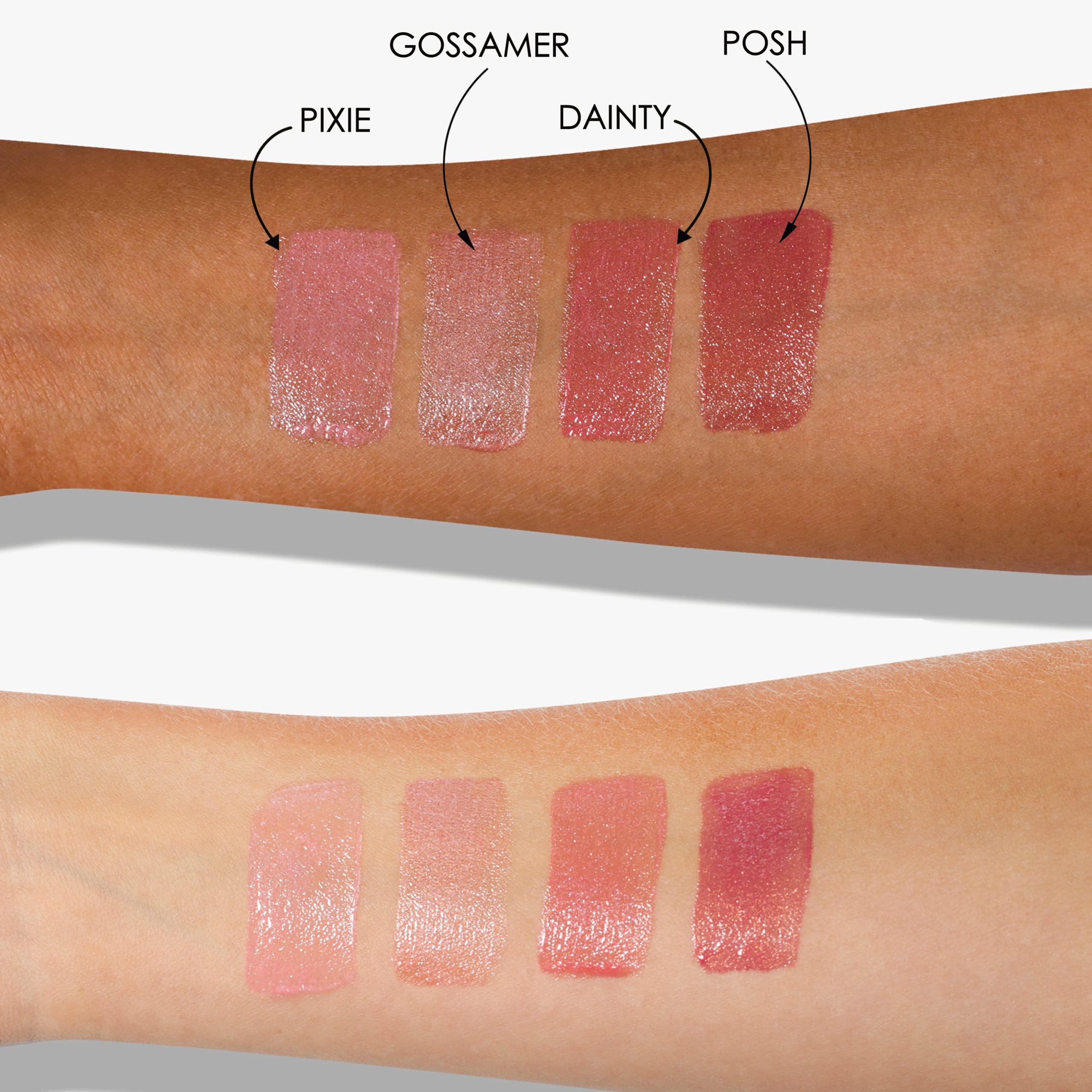 LONDONTOWN Plush Shine Lip Gloss, Gossamer
