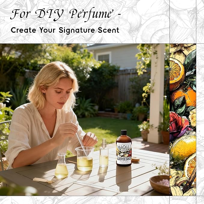 HIQILI Aldehyde Dance Fragrance Oil for Diffuser, Candle, Room Spray Making