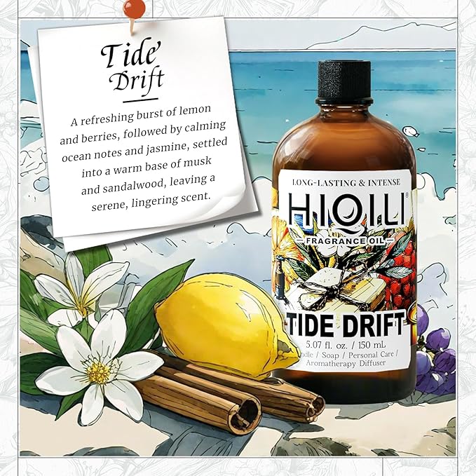 HIQILI Tide Drift Fragrance Oil for Candle & Diffuser
