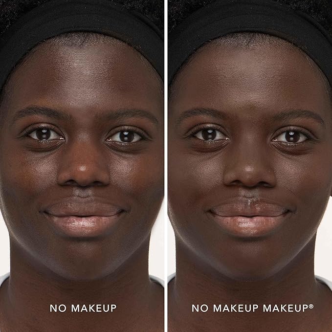 No Makeup Makeup Foundation & Brush Duo, Cream-Balm Formula, Deep