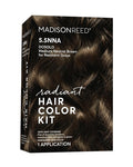Madison Reed Radiant Hair Color Kit - 100% Gray Coverage for Resistant Grays, 5.5NNN Dark Brown with Warm Golden Tones (Modena Brown) | PPD-Free & Ammonia-Free, 1 Pack