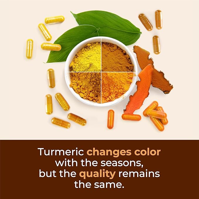 Turmeric Curcumin Supplement – 1200mg Organic Turmeric Curcumin With Black Pepper Extract for Max Absorption – Digestive & Joint Supplements For Men & Women w. Tumeric Extract & Bioperine – 180 Caps
