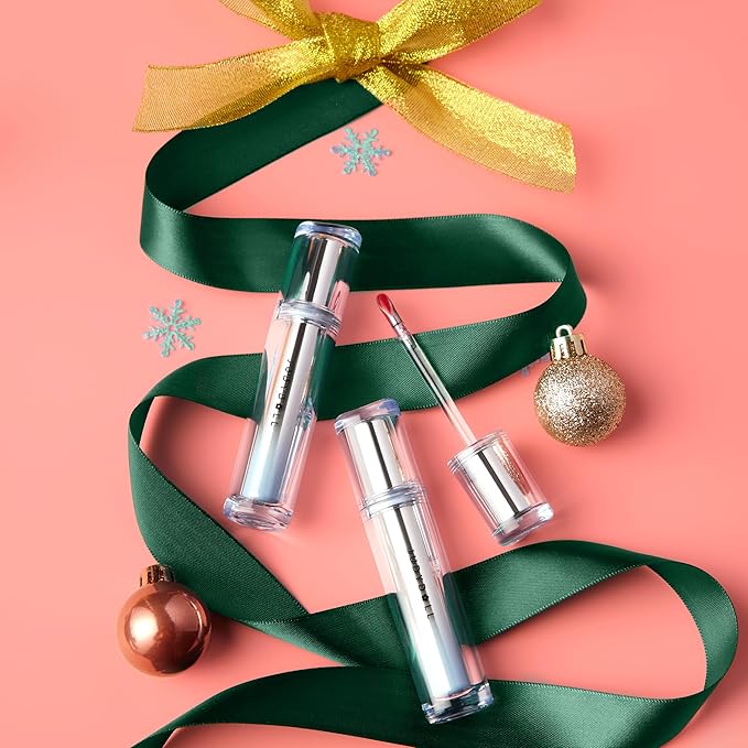 JUDYDOLL Ice Watery Lip Gloss, Moisturizing Liquid Lipstick with Hyaluronic Acid& Collagen, Non-sticky, No transfer, Long-lasting, Mirror Lip Glazes(#11 Blueberry Bailey's Sweet, 2.4 grams)