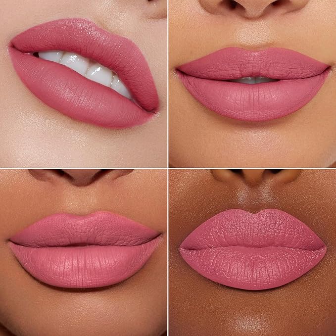 MAKI YIKA Pink Lipstick Matte Liquid for Women Color Stay Long Lasting Lipsticks