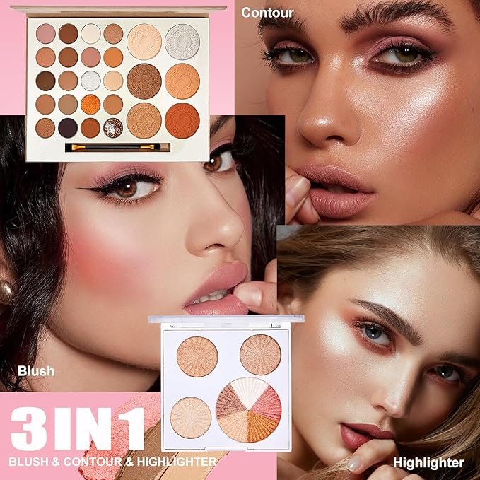 All in One Makeup Kit for Women Full Kit, Makeup Gift Set Women & Beginner
