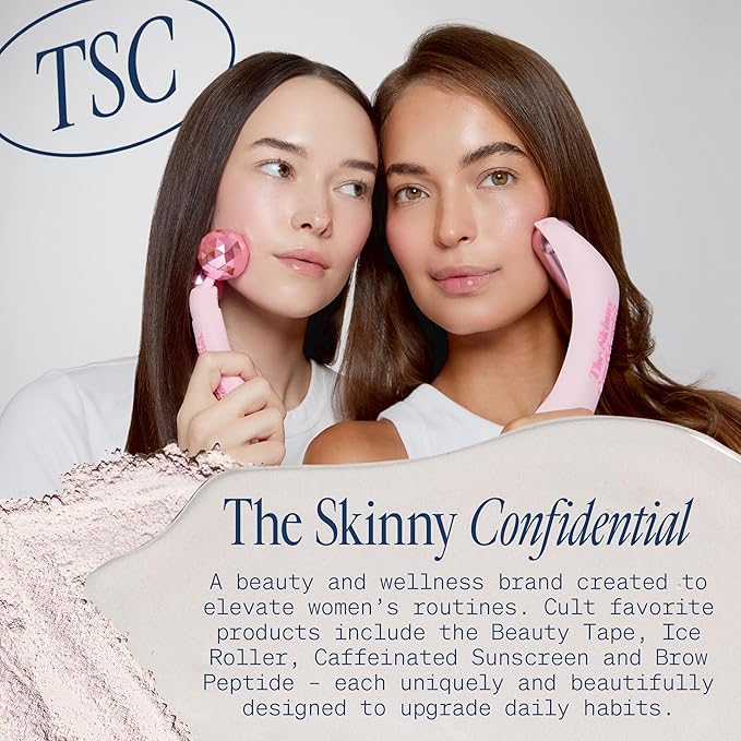 The Skinny Confidential Pink Balls Eye & Facial Roller Massager