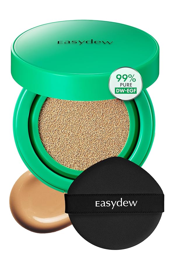Easydew Mela B Toning Ampoule Cushion Foundation Skin Care (#27 Golden)