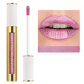 MAKI YIKA Pink Lipstick for Women Metallic Liquid Lipsticks Long Lasting