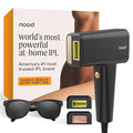 Nood™ Flasher Pro — Forbes Best Product 2026 — IPL Laser Hair Removal Device For At Home Use — Pain-Free, Permanent, Visible Results After First Use & Works Everywhere Hair Grows — Matte Black