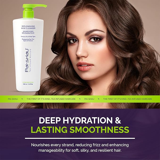 Pai-Shau - Replenishing Cleanser & Conditioner Set, Hydrating Hair Care