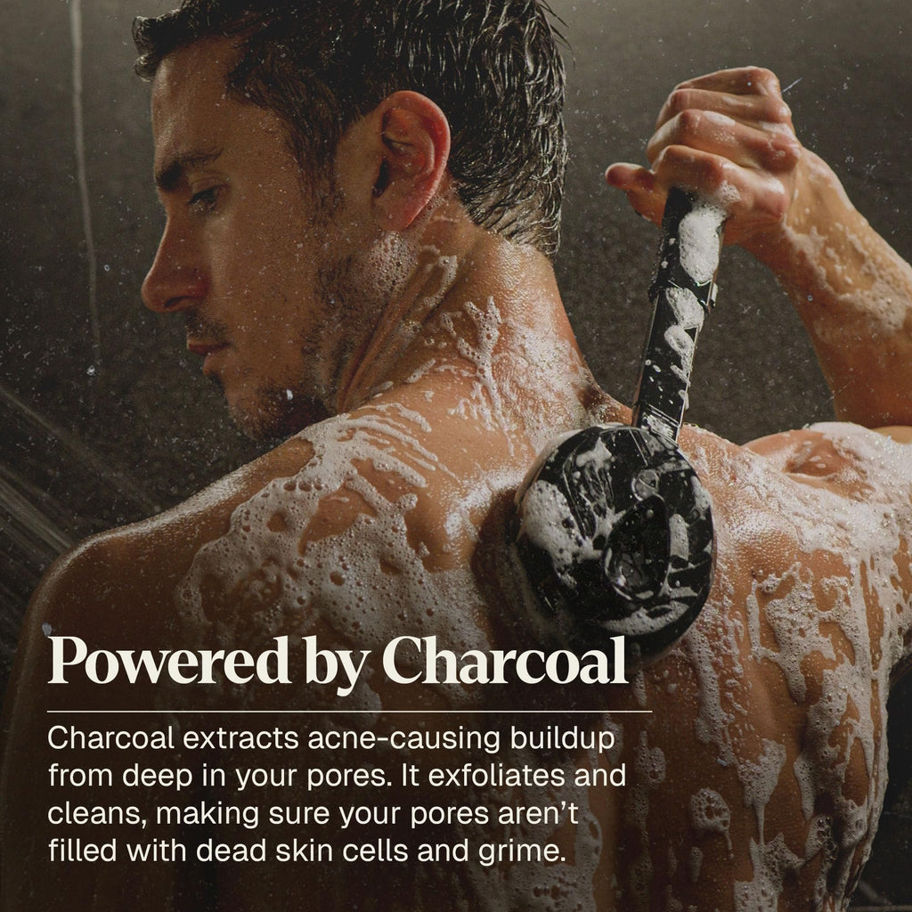 Black Wolf Moisturizing Body Wash for Men, Sandalwood - Hydrating Bodywash