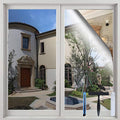 Volcanics One Way Window Privacy Film Daytime Privacy 17.5" x 78.7", Silver