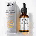 Vitamin C Face Serum 20% with Hyaluronic Acid & Niacinamide – Supports the Appearance of Dark Spots, Fine Lines, Wrinkles – Brightening & Hydrating Serum for Women & Men
