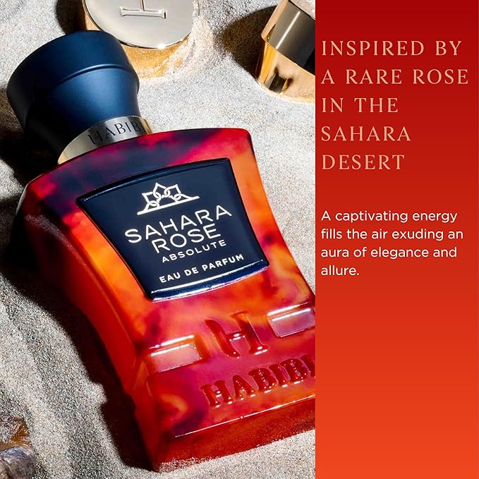 H HABIBI Sahara Rose Absolute Eau de Parfum Perfume for Women and Men 75 ml