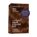Madison Reed Radiant Hair Color Kit - 7NCG Light Golden Copper (Genova Red), Salon-Quality Permanent Hair Dye, Superior Gray Coverage & Dimensional Color | PPD-Free & Ammonia-Free, 1 Pack