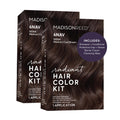 Madison Reed Radiant Hair Color Kit, 6NAV Medium Cool Brown, 2 Pack