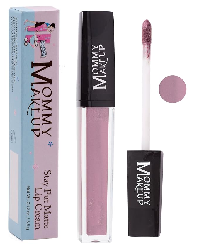 Mommy Makeup Stay Put Matte Lip Cream - Kiss-proof, Transfer-proof Lipstick