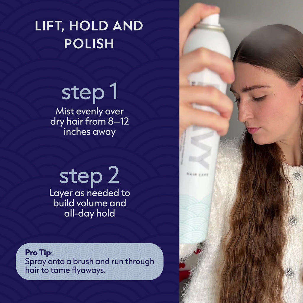 NAVY Skipper Flexible Volumizing Hair Spray for Fine Hair, 10 oz